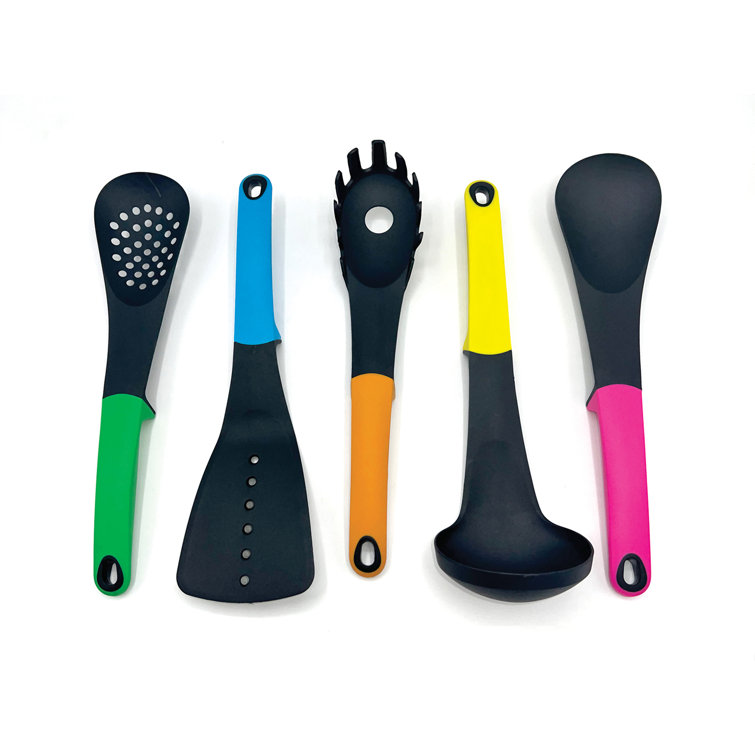 Gia's Kitchen 5 Piece Cooking Utensil Set Wayfair